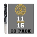 11/16 Inch Drill Bit (20 Pack) Industrial Grade M35 Cobalt Titanium Aluminum .... Fixed Price $293.63.