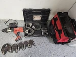 Ridgid Propress RP340 And Mega Ring Kit. 1/2 To Capacity Copper Pipe. Fixed Price $3200.00.
