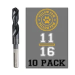11/16 Inch Drill Bit (10 Pack) Industrial Grade M35 Cobalt Titanium Aluminum .... Fixed Price $168.77.