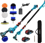Cordless Telescoping Cleaning Tools&power Drill With 2-MAX 20V Batteries And 2.0. Fixed Price $174.99.