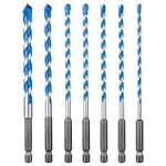 Concrete Drill Bit Set 7 Pcs, Masonry 5/32"-3/8", Shockproof He.... Fixed Price $19.57.
