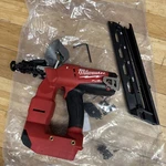 Milwaukee 18V 2743-20 15GA Finish Nailer For Parts Repair Only As. Fixed Price $99.99.