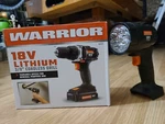 *bnib* Warrior 18V Cordless 3/8 Drill + Flashlight 56122 64117. Fixed Price $30.00.