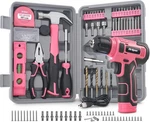 Hi-spec 8V Cordless Drill Set & Tool Kit For Women Ladies Complete Rechargeabl. Fixed Price $71.00.
