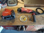 Hilti Deg 500-D Angle Grinder, Concrete. Fixed Price $299.00.