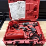 Milwaukee Tool 2407-20 M12 3/8 In Hammer Drill/driver Kit Batt. Fixed Price $59.99.