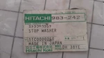 Hitachi 983-242 Stopper Washer For DH38YE DH40FB VRY38 DH40FR +more. Fixed Price $12.11.