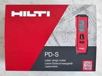 Hilti Pd-s 60M Laser 1.5MM 2X1.5V/AAA IP54 116X37X23MM New In Box. Fixed Price $220.00.