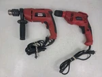 Tool Shop Corded Reversible Drill 241-9932 & CT2341 Lot (tested). Fixed Price $49.97.