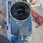 Bosch HDC250 Dust Extraction Attachment For Drills, Black/blue. Fixed Price $50.00.