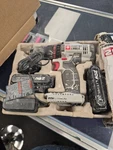 Porter Cable PCC601LB 20V Compact Cordless Drill + Batteries Cha (PD1119752). Fixed Price $75.00.
