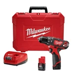 M12 12V Lithium-ion Cordless 3/8 In. Hammer Drill/driver Kit With Two 1.5 Ah Bat. Fixed Price $166.88.