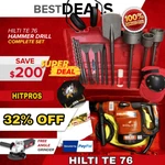 Hilti Te 76P Drill, Great Condition, Free Extras, Made Germany, Fast Shipping. Fixed Price $1499.90.