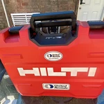 Hilti Te 60-AVR Hammer Drill Kit W/ Hard Case & 120V Supply Cord. Fixed Price $500.00.