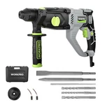 Workpro 11/4 Inch Sdsplus Rotary Hammer Drill, 7.5AMP, Lightweight Corded Ver.... Fixed Price $109.33.