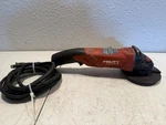 Vintage Hilti Deg 500-D Angle Grinder Corded Electric 1500W 125MM Red Black. Fixed Price $84.99.