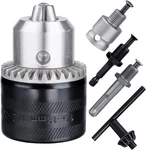 1.5-13MM Keyed Drill Chuck Adapter Kit 1/2"-20UNF With Sds-plus Shank 1/4".... Fixed Price $22.70.