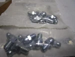 Dynaflo 1/4"-28 65 Steel Yellow Zinc Grease Fitting With Ball Check Qty 10. Fixed Price $15.00.