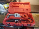 Milwaukee 3102-6 7 Amp 1/2" Corded Heavy Right-angle Drill Kit. Fixed Price $189.00.