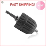 Biaungdo 3/8" Keyless Drill Chuck Adapter 0.8-10MM, 1/4-INCH Hex Shank. Fixed Price $9.90.
