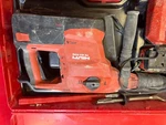 Hilti TE60-A36 Rotary Hammer Drill Extra Battery Case And Bits. Fixed Price $800.00.
