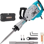 Berserker 1700W 30-POUND Demolition Jack Hammer With 1-3/16" Hex, 14-AMP Corded. Fixed Price $415.28.