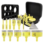 Diamond Core Drill Bits Set 12PCS - Dartotek Tile Hole Saw Kit (6/8/10/20/25/.... Fixed Price $101.55.