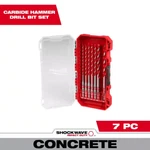 Shockwave Carbide Hammer Drill Bit Kit (7-PIECE) Milwaukee Hex Shank Pc Set. Fixed Price $23.30.
