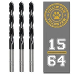 15/64 Inch Drill Bit (3 Pack) Industrial Grade M35 Cobalt Titanium Aluminum N.... Fixed Price $15.89.