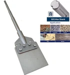Sds Max 6 Wide Floor Tile Scraper Thinset Scaling Chisel Remove Mort Adhesives. Fixed Price $79.99.