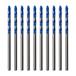 10PCS 5/32" Solid Carbide Drill Set, Masonry Bits, Concrete B.... Fixed Price $15.23.