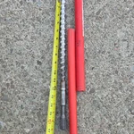 3/4" Rotary Hammer Drill Bit With Red Protective Case, Spline Carbide. Fixed Price $19.99.