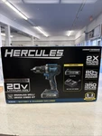 New Hercules 20V Brushless Cordless 1/2 In. Drill/driver Kit. Fixed Price $124.95.