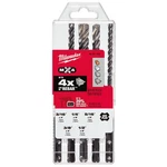 Milwaukee 48-20-7498 5-PIECE MX4 4-CUTTER Sds-plus Rotary Hammer-drill Bits Kit. Fixed Price $38.97.