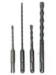 4PK Hammer Drill Bits 1/4", 3/16", 3/8", 5/32" Sds Plus Carbide Tipped Concrete. Fixed Price $17.66.