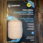 Eastman Thermal Expansion Tank 4.5 Gal 3/4 In 40 Psi Pre-charged 60023. Fixed Price $44.25.