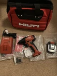 Hilti Cordless 1/4" Hex Sfd 2-A Screwdriver W/ Battery, Charger & Bag New. Fixed Price $230.00.
