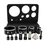 Dt-diatool 12PCS 6-100MM Diamond Drill Bit For Tile Marble Chamfer Milling. Fixed Price $95.00.