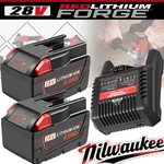 6.0AH For Milwaukee 28V M28 Lithium Battery /charger 48-11-2830 48-59-2819 Led. Fixed Price $76.00.