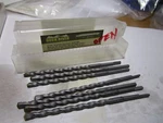 Rockriver 3/16" X 3-1/2" 5-1/2" 2-CUTTER Round Shank Carbide Hammer Bit Qty 7. Fixed Price $14.00.