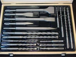 Sds Hammer Drill Percussion Bits Chisel Point Demolition Set Fo Bosch Hilti. Fixed Price $952.95.