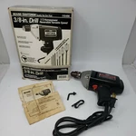 Sears Craftsman 315.10491 0-1200 Rpm Vsr 2.5 Amp 3/8" Corded Drill W/ Tool & Box. Fixed Price $42.49.