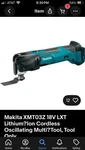 Makita XMT03Z 18V Lxt Cordless Oscillating Multitool (bare Tool) Auth Dlr. Fixed Price $164.99.