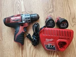 Milwaukee M12 Drill (2410-20) Comes With Batteries And Charger. Fixed Price $75.00.