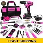 Thinklearn Pink Tool Kit With 20V Cordless Drill Set. Fixed Price $109.99.