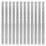 12PCS 1/2 Inch Sds Plus Rotary Hammer Drill Bits Set, Masonry For .... Fixed Price $25.03.