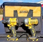 20V Brushless Hammer Drill Impact Driver Combo Kit 2-TOOL Set W/ Bag Bare. Fixed Price $169.99.