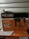 Ridgid 18V Brushless In. Sds-plus Rotary Hammer R86712B Tool Only. Fixed Price $159.99.