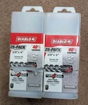 Open Diablo 3/8"X6" Hammer DAMPL2220-P25 (1 W/25 & W/only Bits. Fixed Price $99.99.
