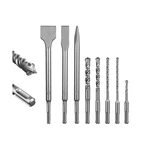 Sali 8PCS Sds Plus Rotary Hammer Drill Set - Concrete Bit... Fast Ship. Fixed Price $25.81.